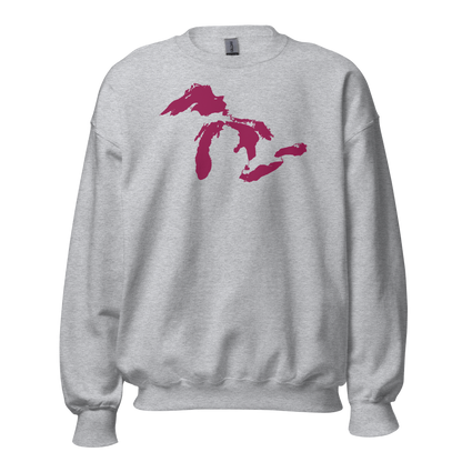 Great Lakes Sweatshirt | Unisex Standard - Ruby Red