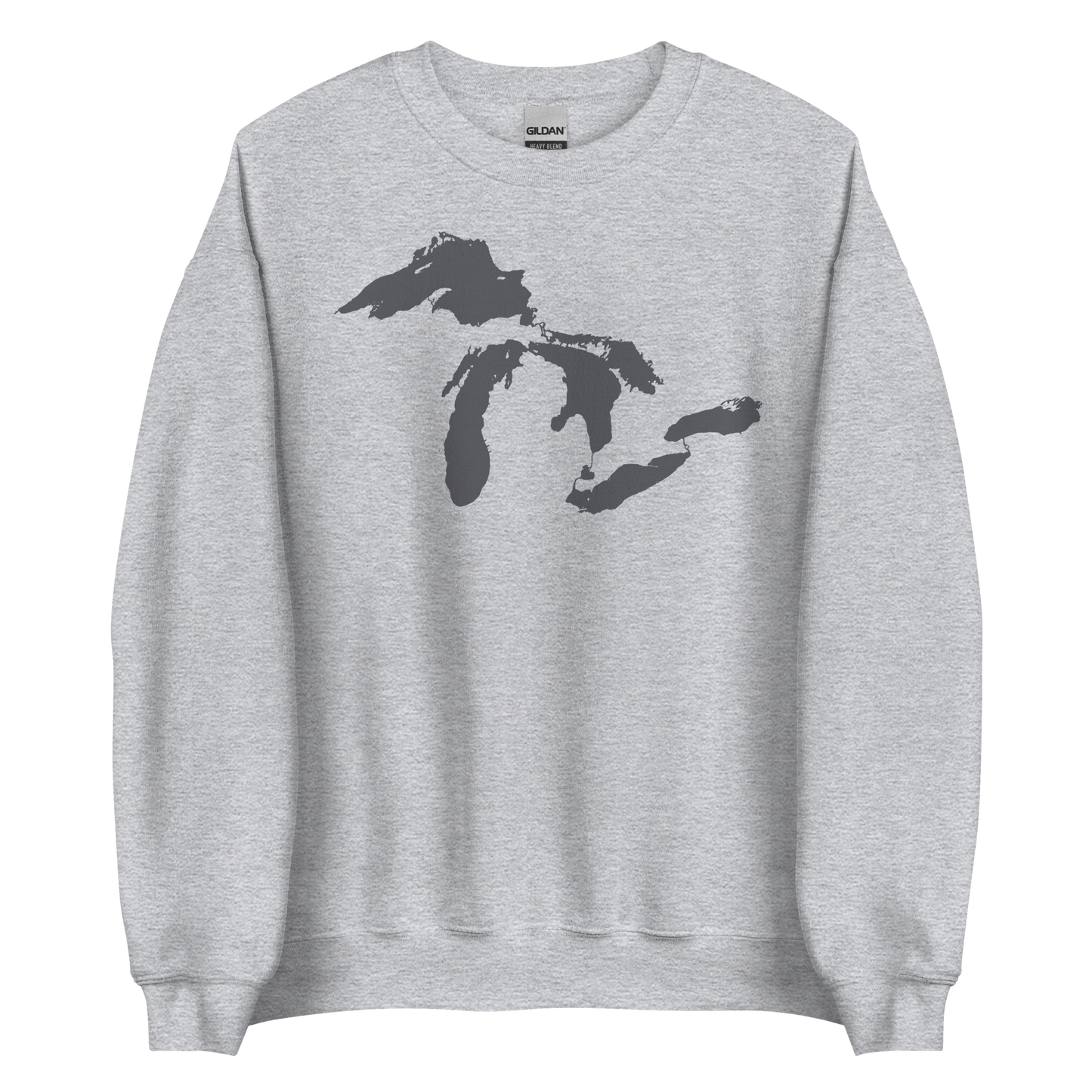 Great Lakes Sweatshirt | Unisex Standard - Iron Ore Grey