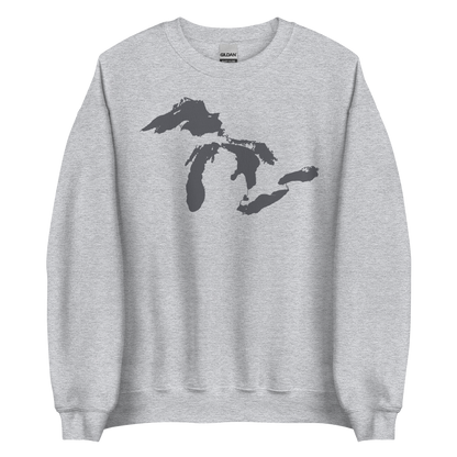 Great Lakes Sweatshirt | Unisex Standard - Iron Ore Grey