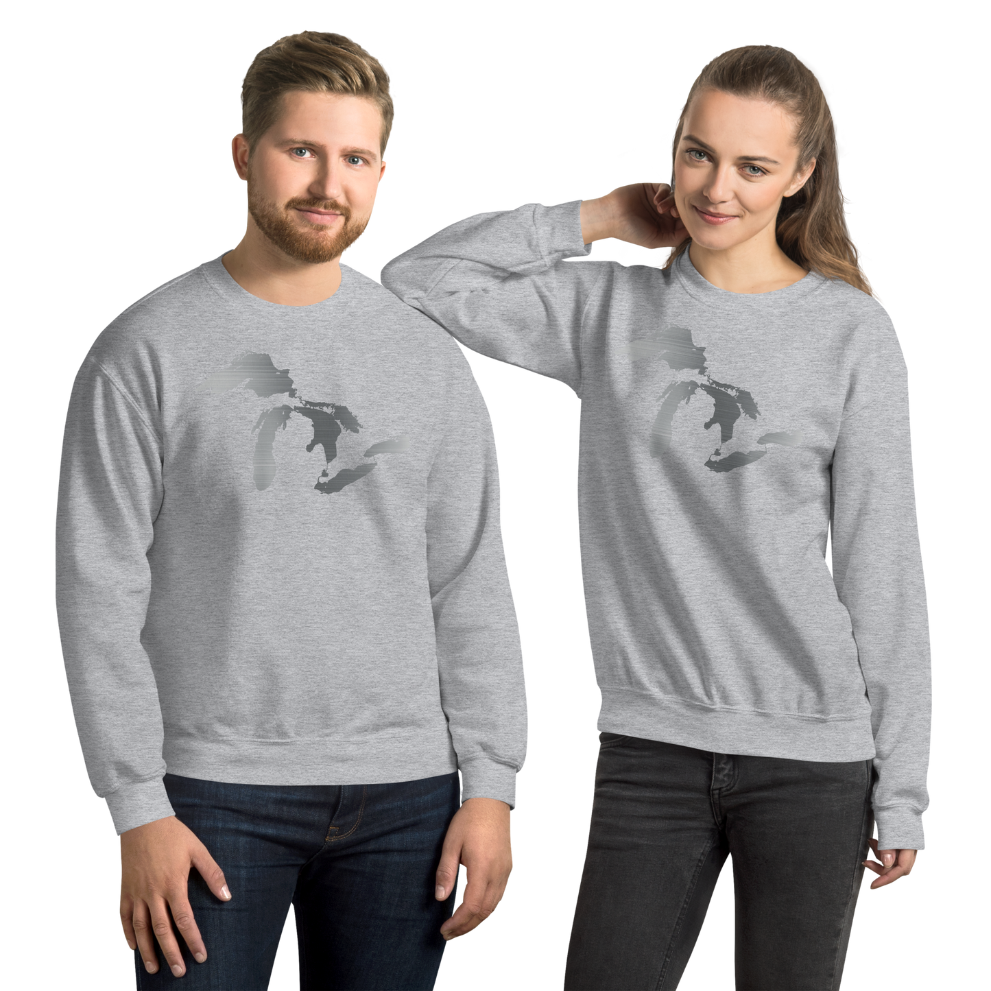 Great Lakes Sweatshirt | Unisex Standard - Steel Edition