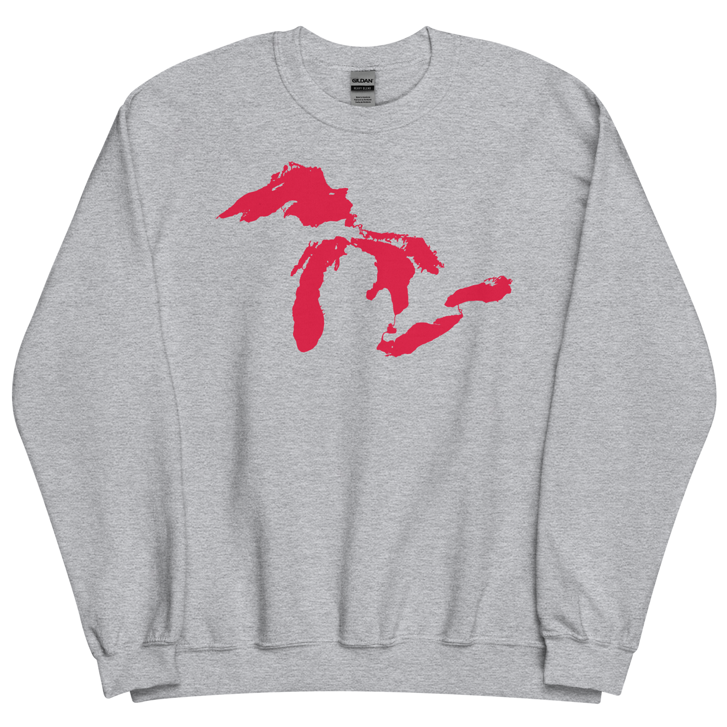 Great Lakes Sweatshirt | Unisex Standard - Lighthouse Red