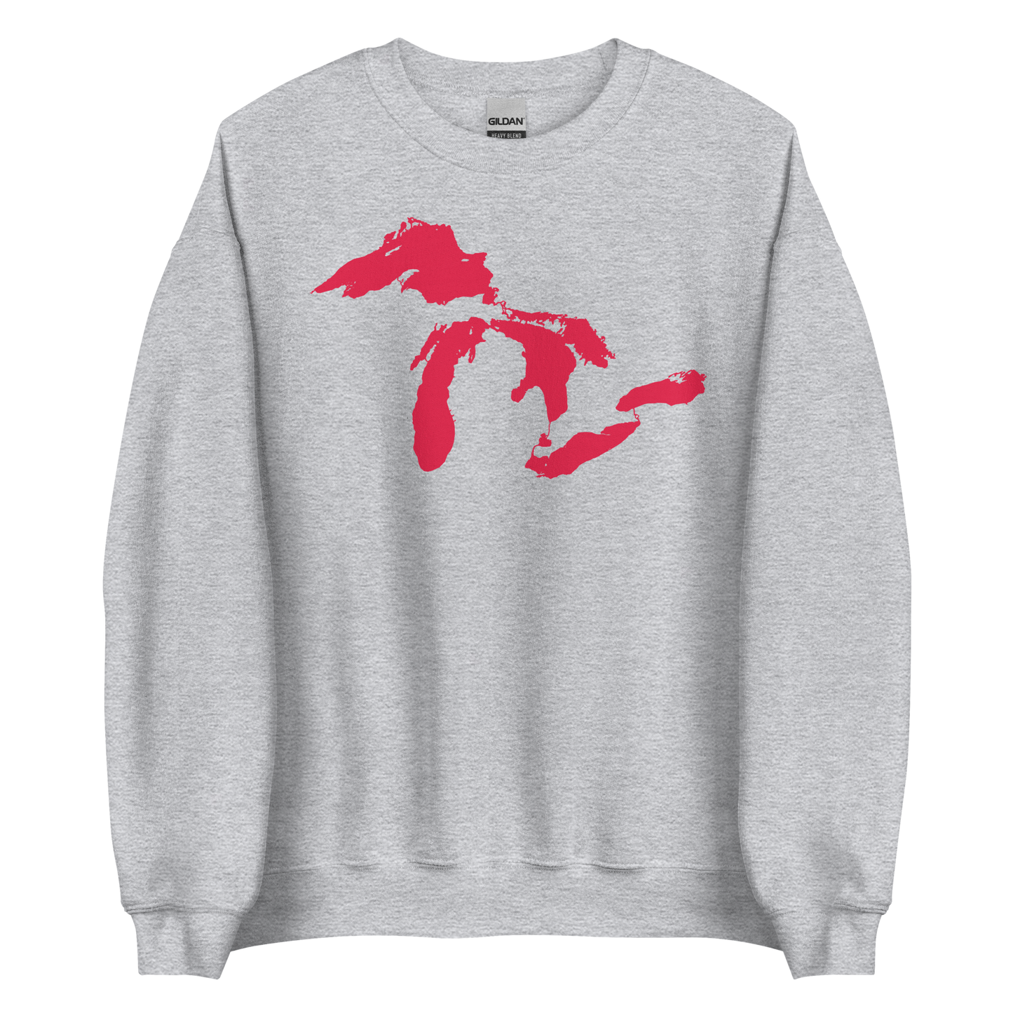 Great Lakes Sweatshirt | Unisex Standard - Lighthouse Red