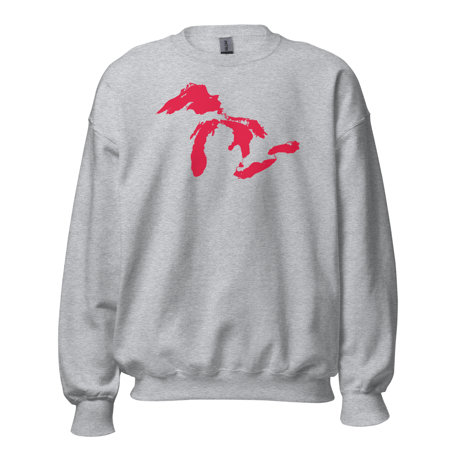 Great Lakes Sweatshirt | Unisex Standard - Lighthouse Red