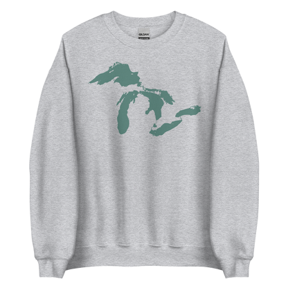 Great Lakes Sweatshirt | Unisex Standard - Copper Green