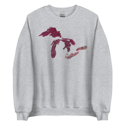 Great Lakes Sweatshirt | Unisex Standard - Ruby Edition