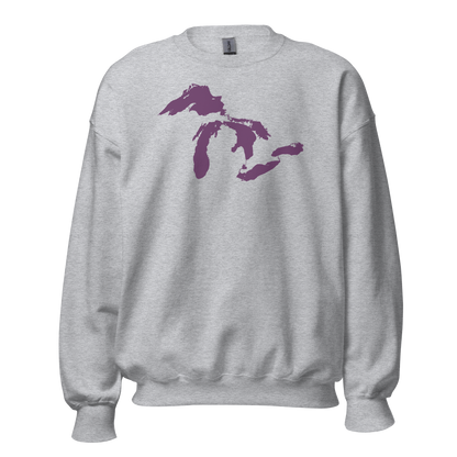 Great Lakes Sweatshirt | Unisex Standard - Plum