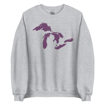 Great Lakes Sweatshirt | Unisex Standard - Plum