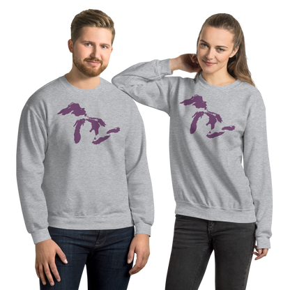 Great Lakes Sweatshirt | Unisex Standard - Plum