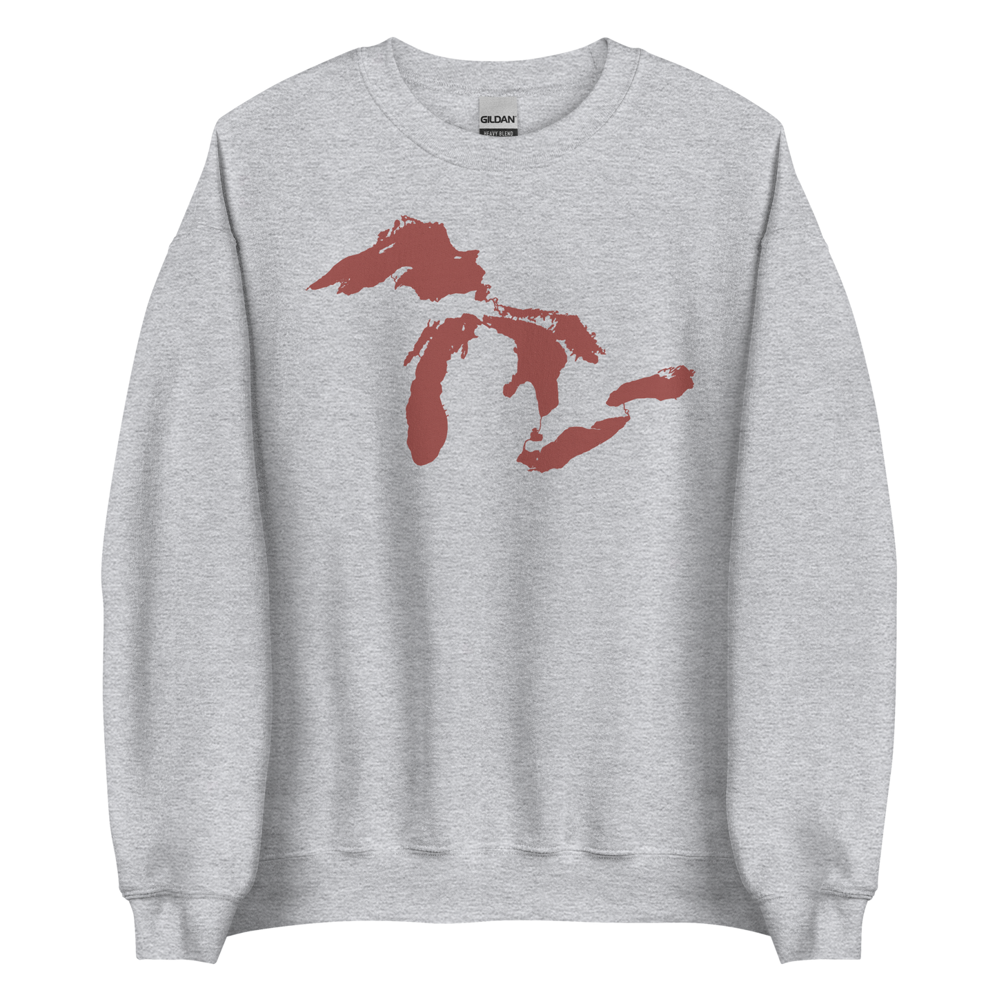 Great Lakes Sweatshirt | Unisex Standard - Ore Dock Red