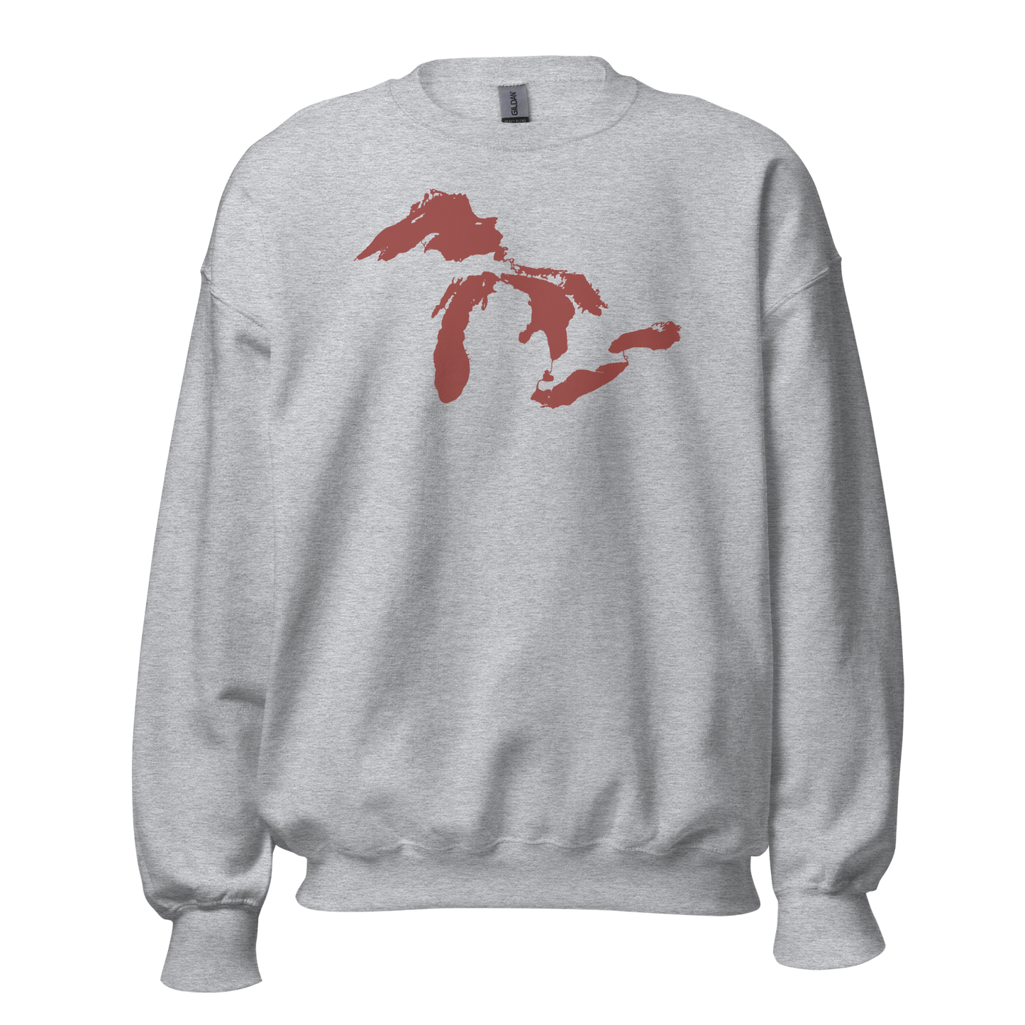 Great Lakes Sweatshirt | Unisex Standard - Ore Dock Red