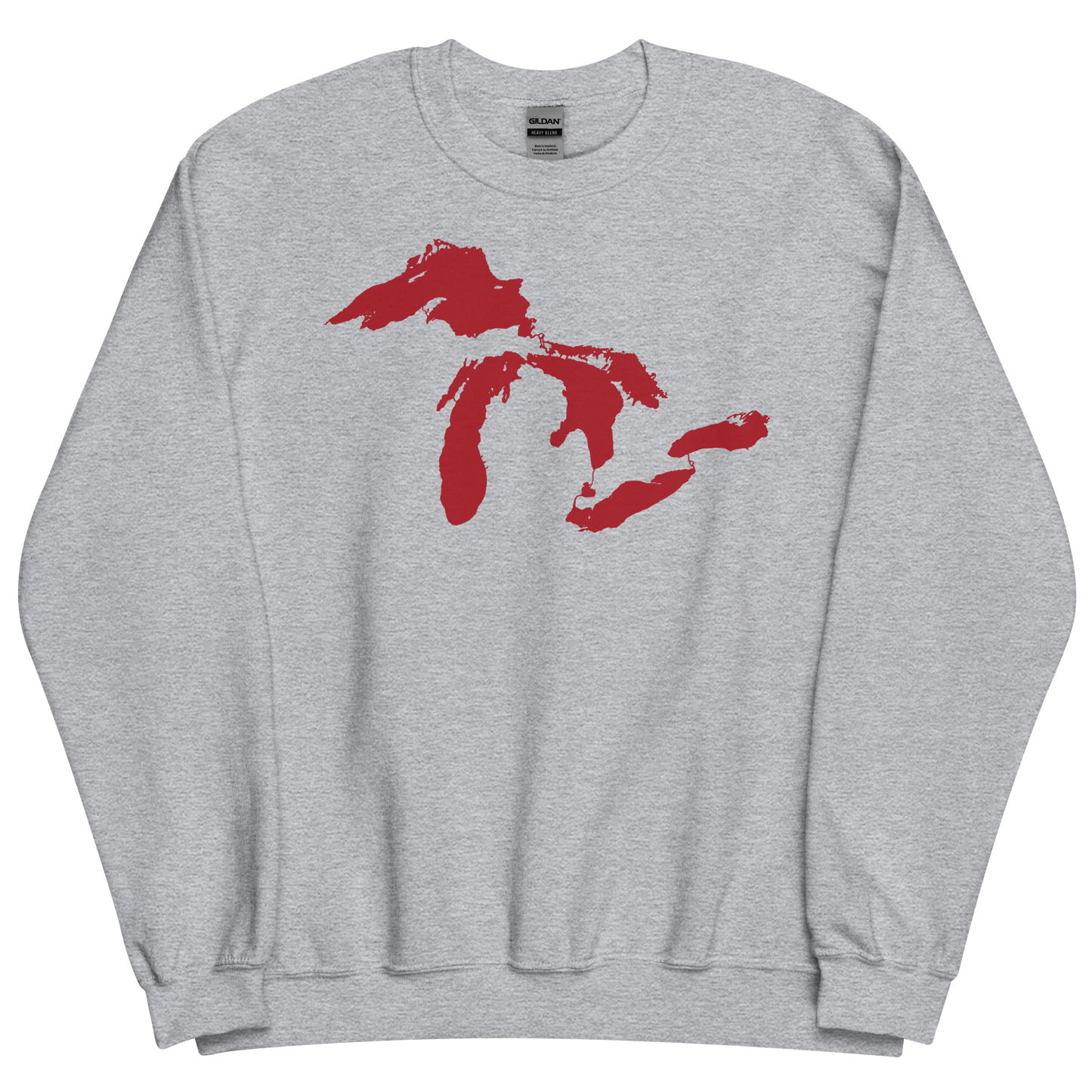 Great Lakes Sweatshirt | Unisex Standard - Thimbleberry Red