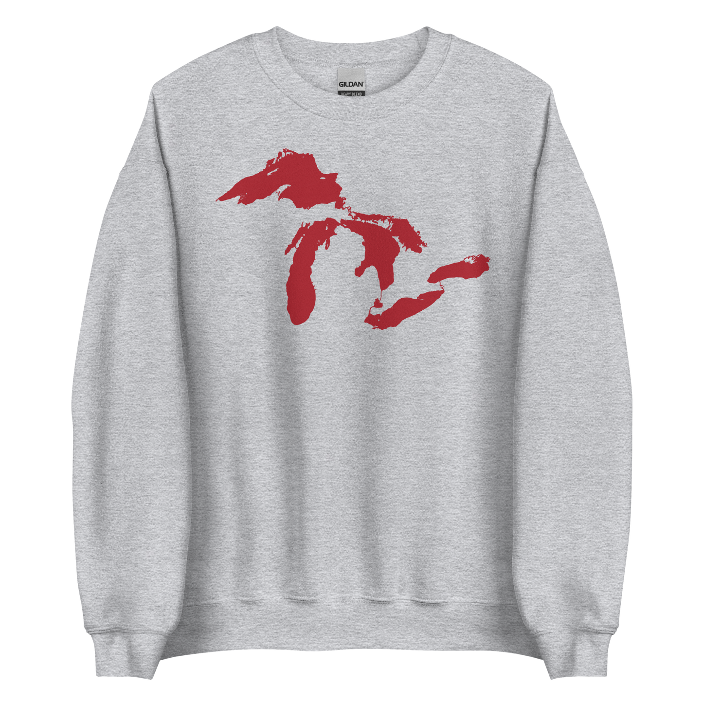 Great Lakes Sweatshirt | Unisex Standard - Thimbleberry Red