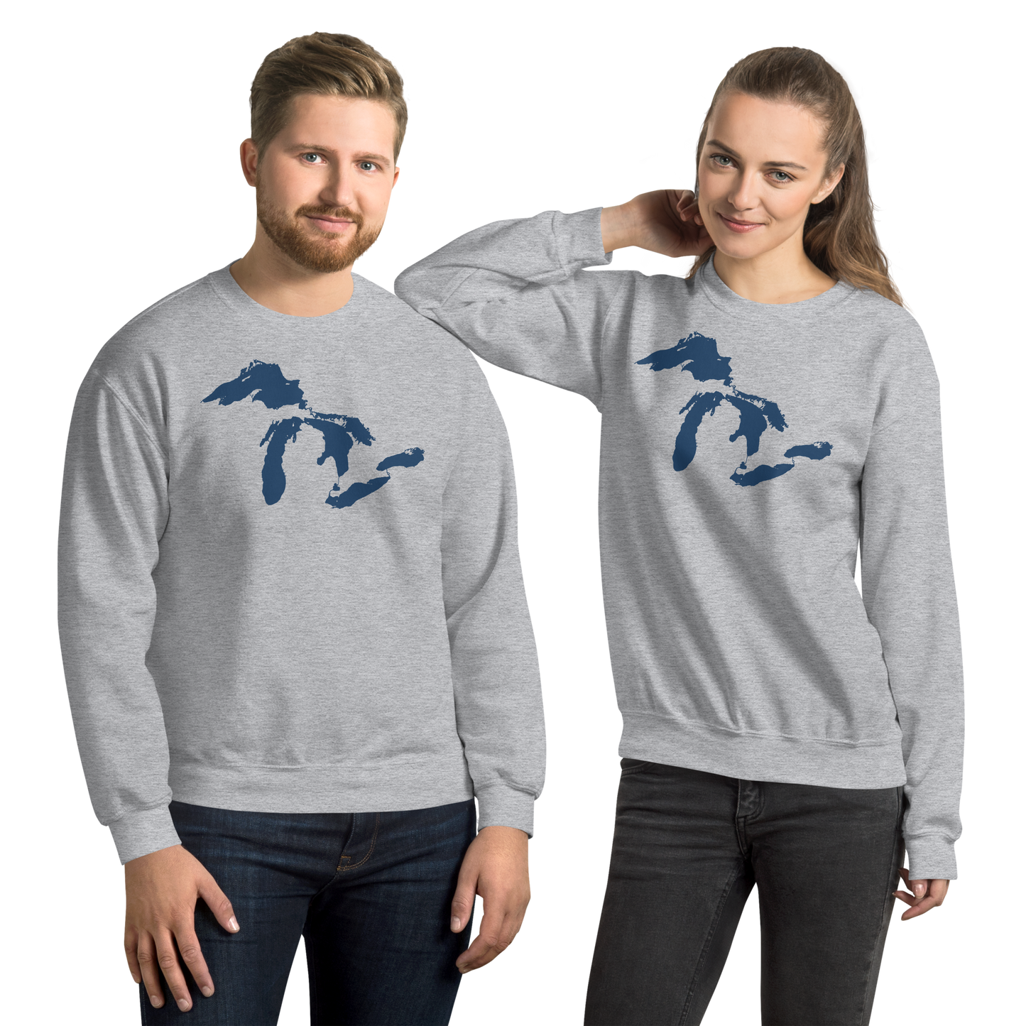 Great Lakes Sweatshirt | Unisex Standard - Indigo Blue