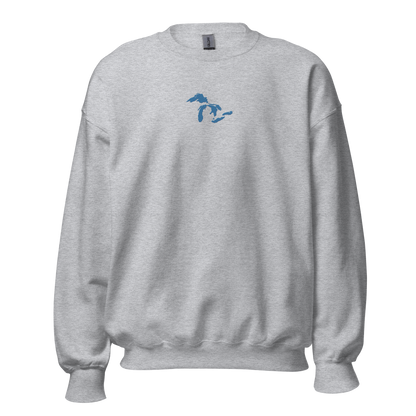 Great Lakes Sweatshirt | Unisex Standard - Superior Blue Emb.