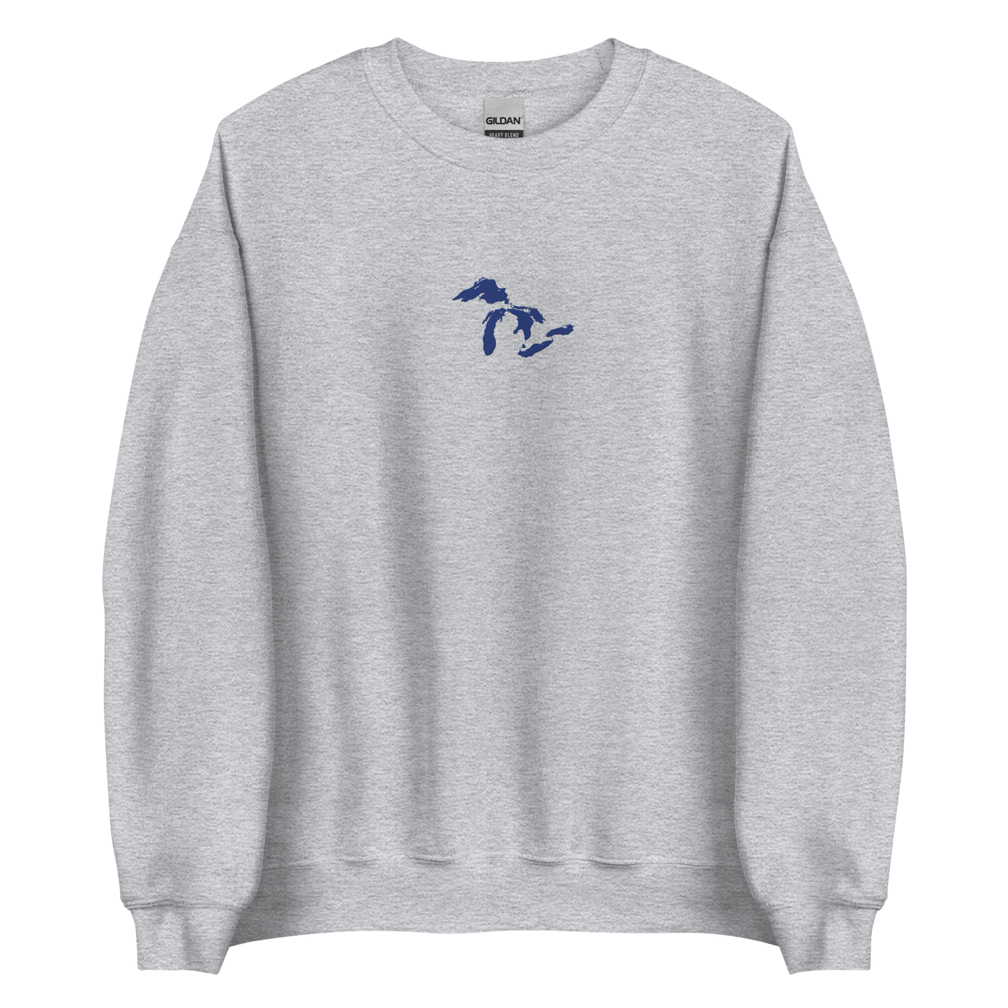 Great Lakes Sweatshirt | Unisex Standard - Bourbon Blue Emb.