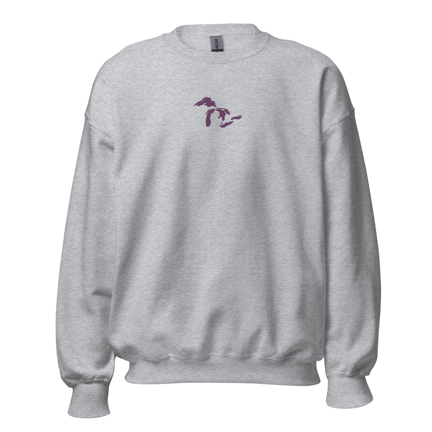 Great Lakes Sweatshirt | Unisex Standard - Plum Emb.