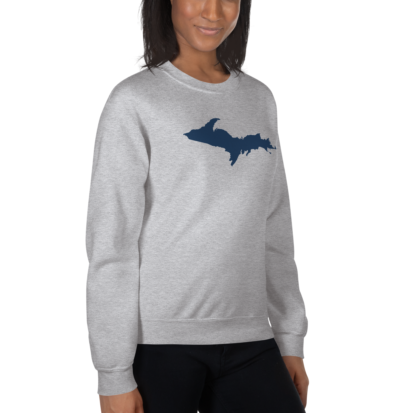 Michigan Upper Peninsula Sweatshirt (w/ UP Outline) | Unisex Standard