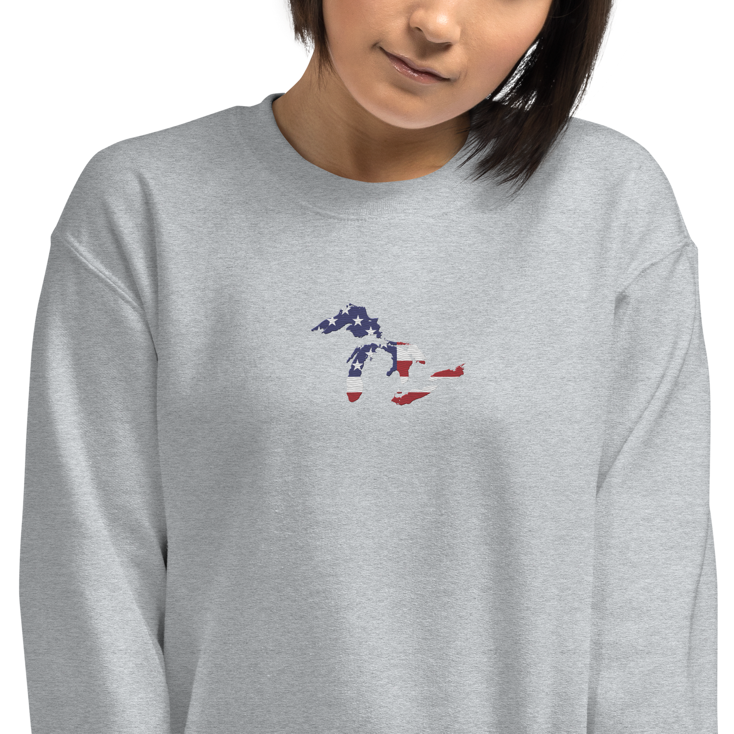 Great Lakes Sweatshirt | Unisex Standard - Patriotic Emb.