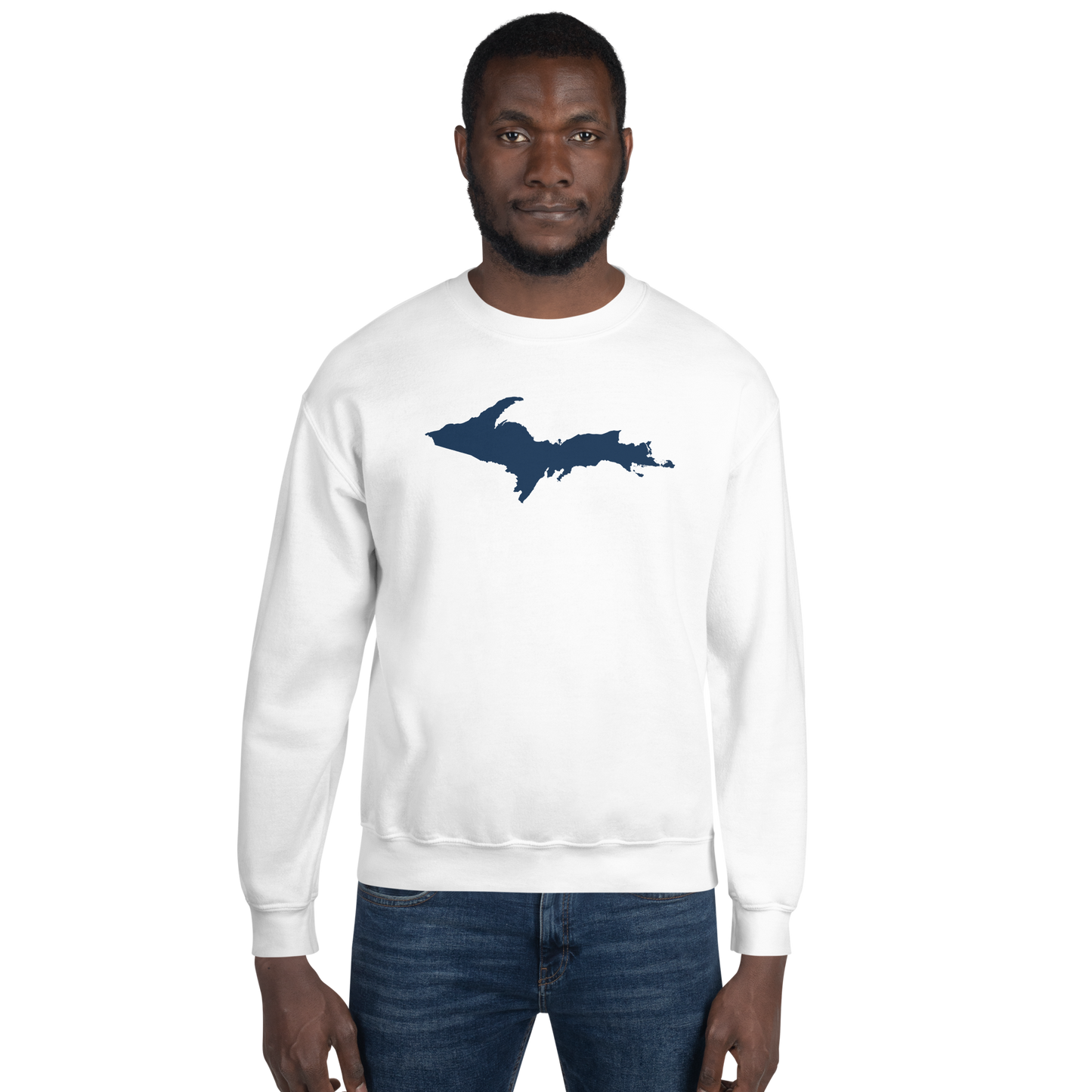 Michigan Upper Peninsula Sweatshirt (w/ UP Outline) | Unisex Standard