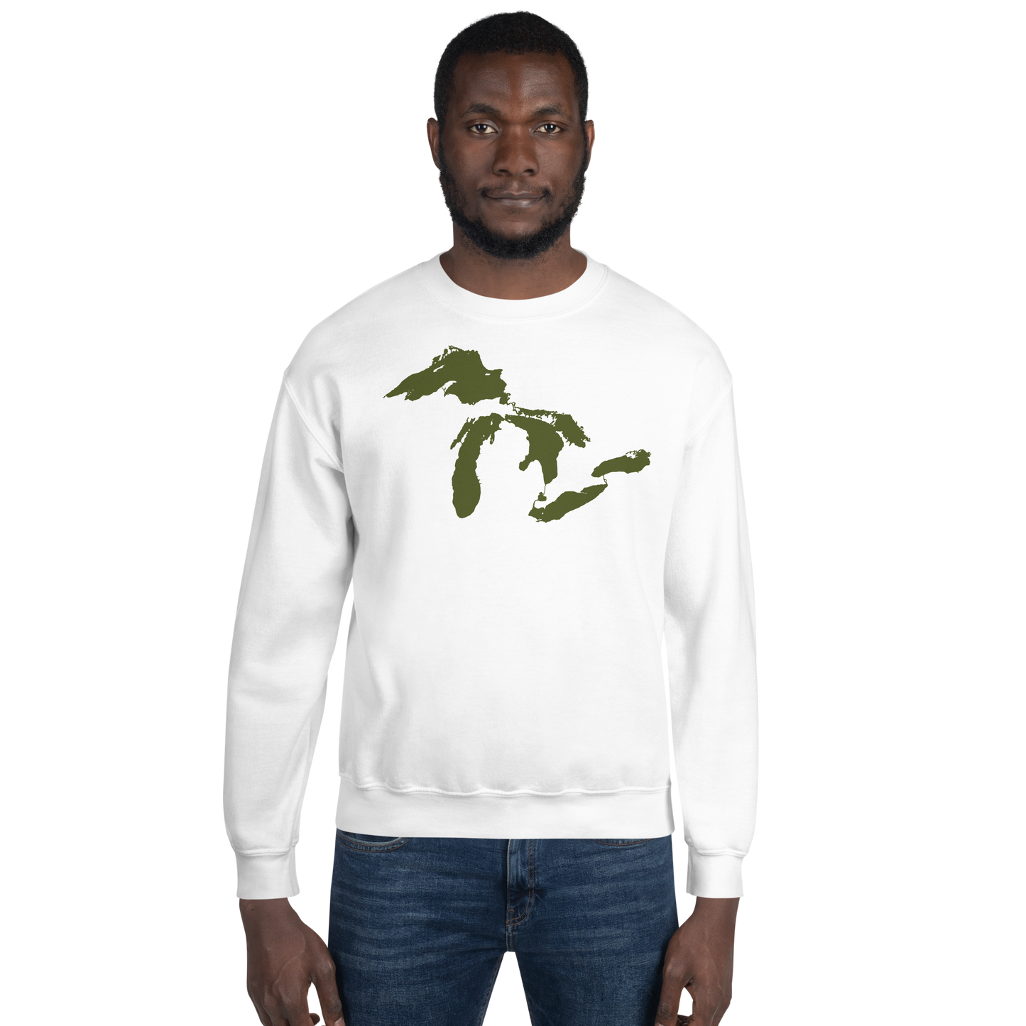 Great Lakes Sweatshirt | Unisex Standard - Army Green