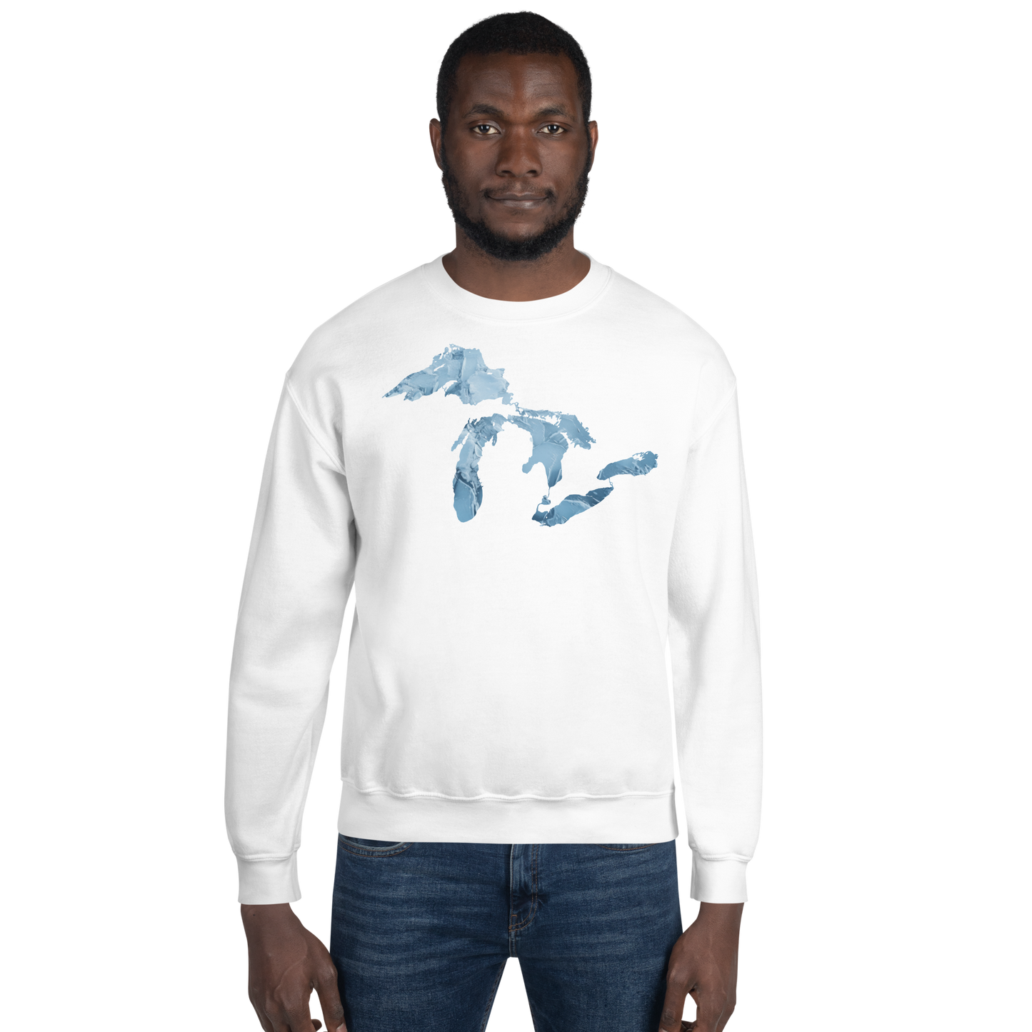 Great Lakes Sweatshirt | Unisex Standard - Lake Ice Edition