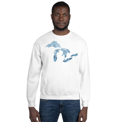 Great Lakes Sweatshirt | Unisex Standard - Lake Ice Edition