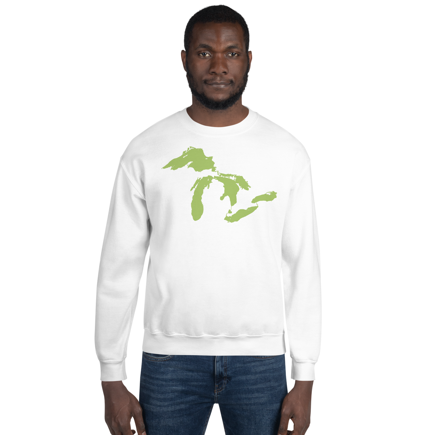 Great Lakes Sweatshirt | Unisex Standard - Gooseberry Green