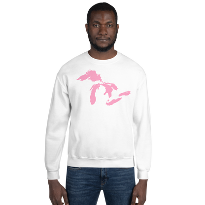 Great Lakes Sweatshirt | Unisex Standard - Caddie Pink