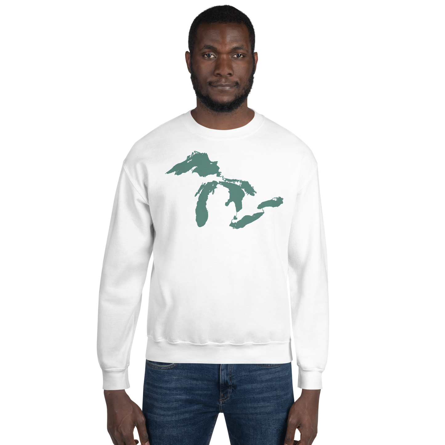 Great Lakes Sweatshirt | Unisex Standard - Copper Green