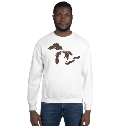 Great Lakes Sweatshirt | Unisex Standard - Hickory Brown