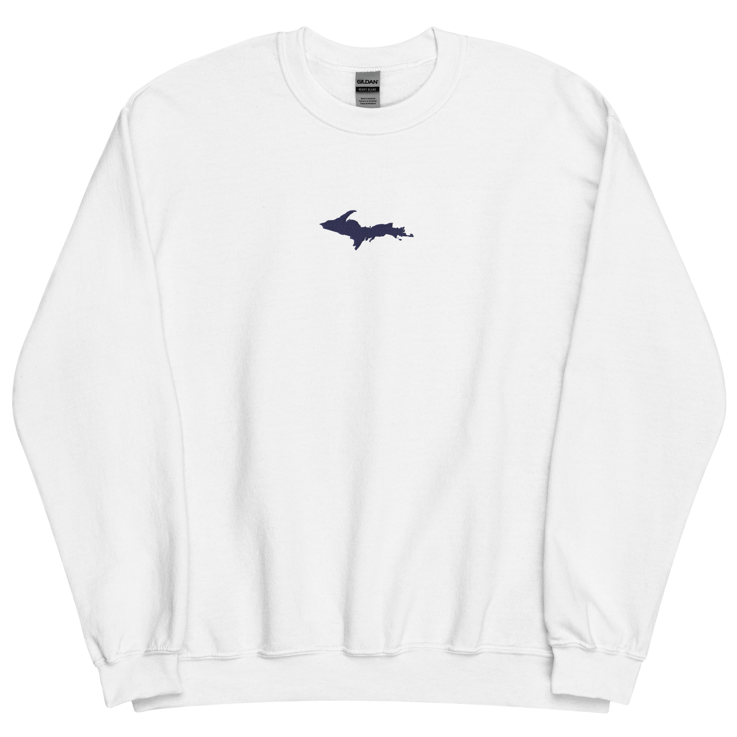 Michigan Upper Peninsula Sweatshirt (w/ Embroidered UP Outline) | Unisex Standard