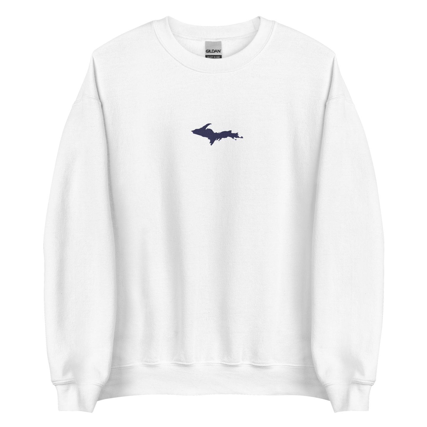 Michigan Upper Peninsula Sweatshirt (w/ Embroidered UP Outline) | Unisex Standard