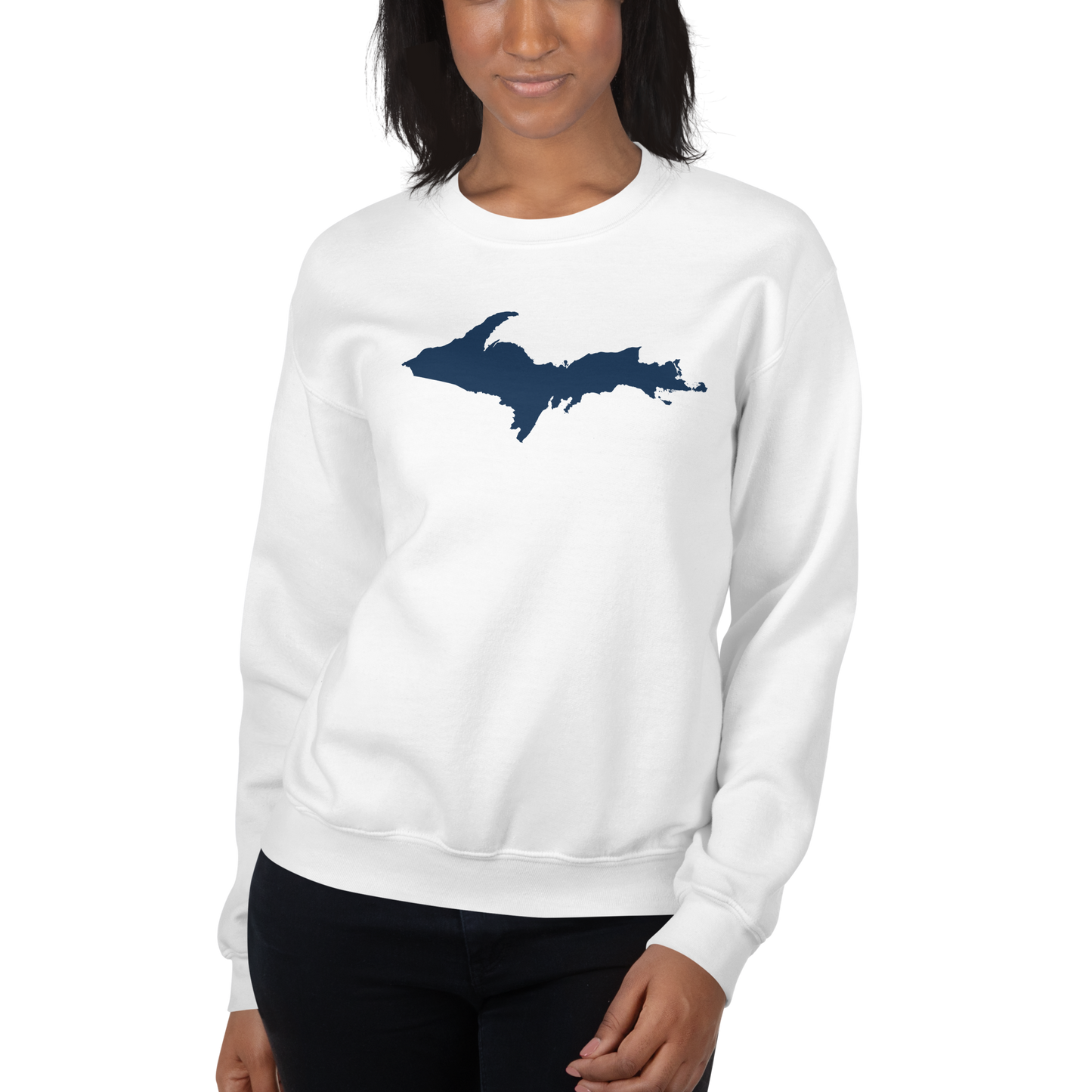 Michigan Upper Peninsula Sweatshirt (w/ UP Outline) | Unisex Standard