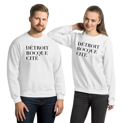 'Détroit Rocque Cité' Sweatshirt | Unisex Standard