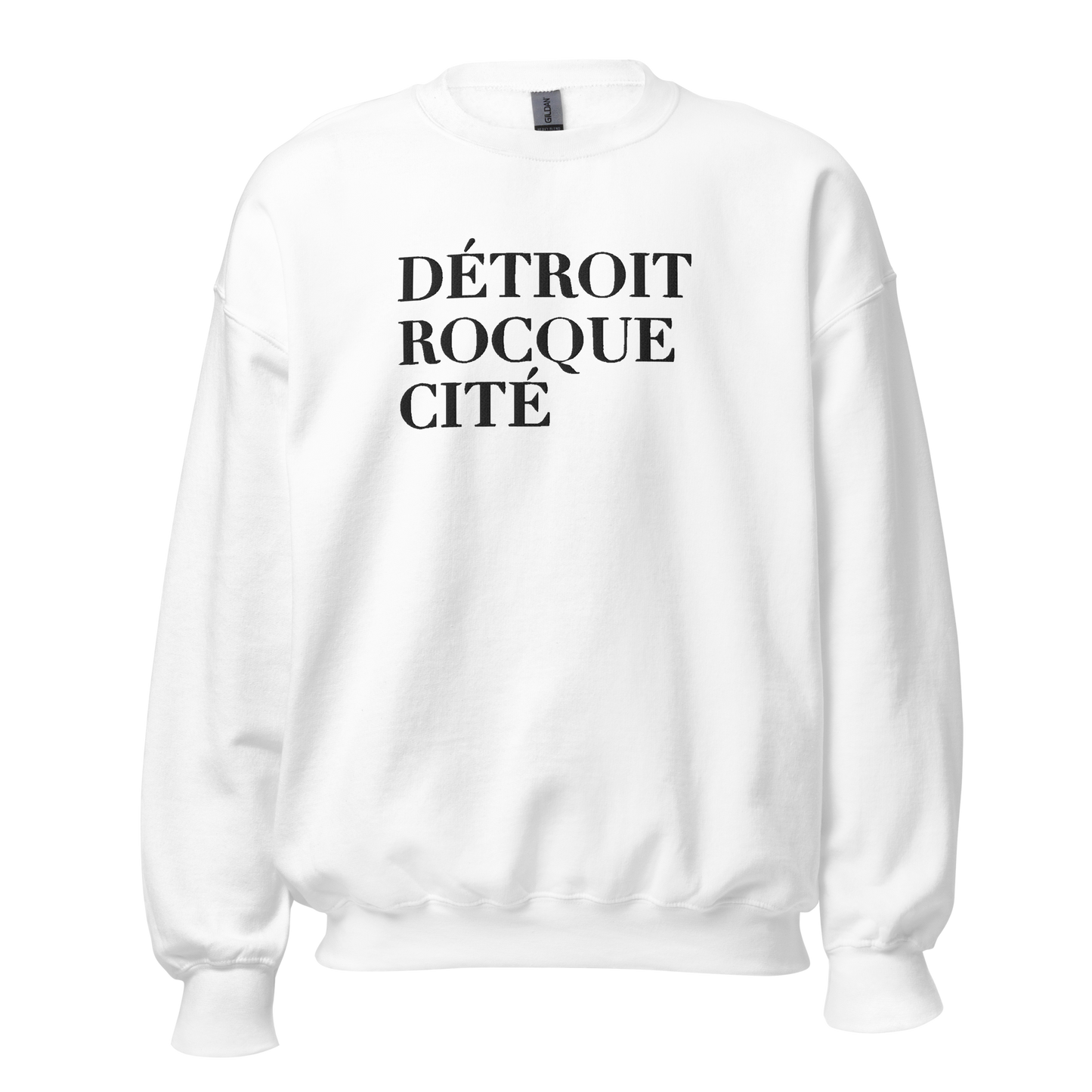 'Détroit Rocque Cité' Sweatshirt | Unisex Standard - Emb.