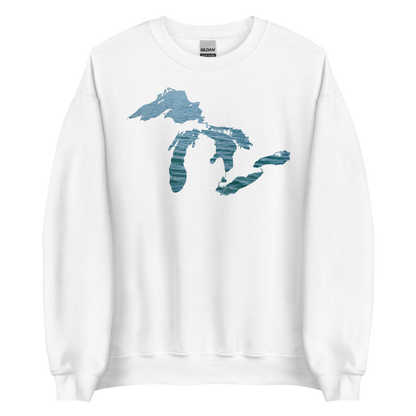 Great Lakes Sweatshirt | Unisex Standard - Waves Edition