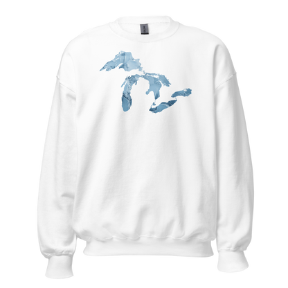 Great Lakes Sweatshirt | Unisex Standard - Lake Ice Edition