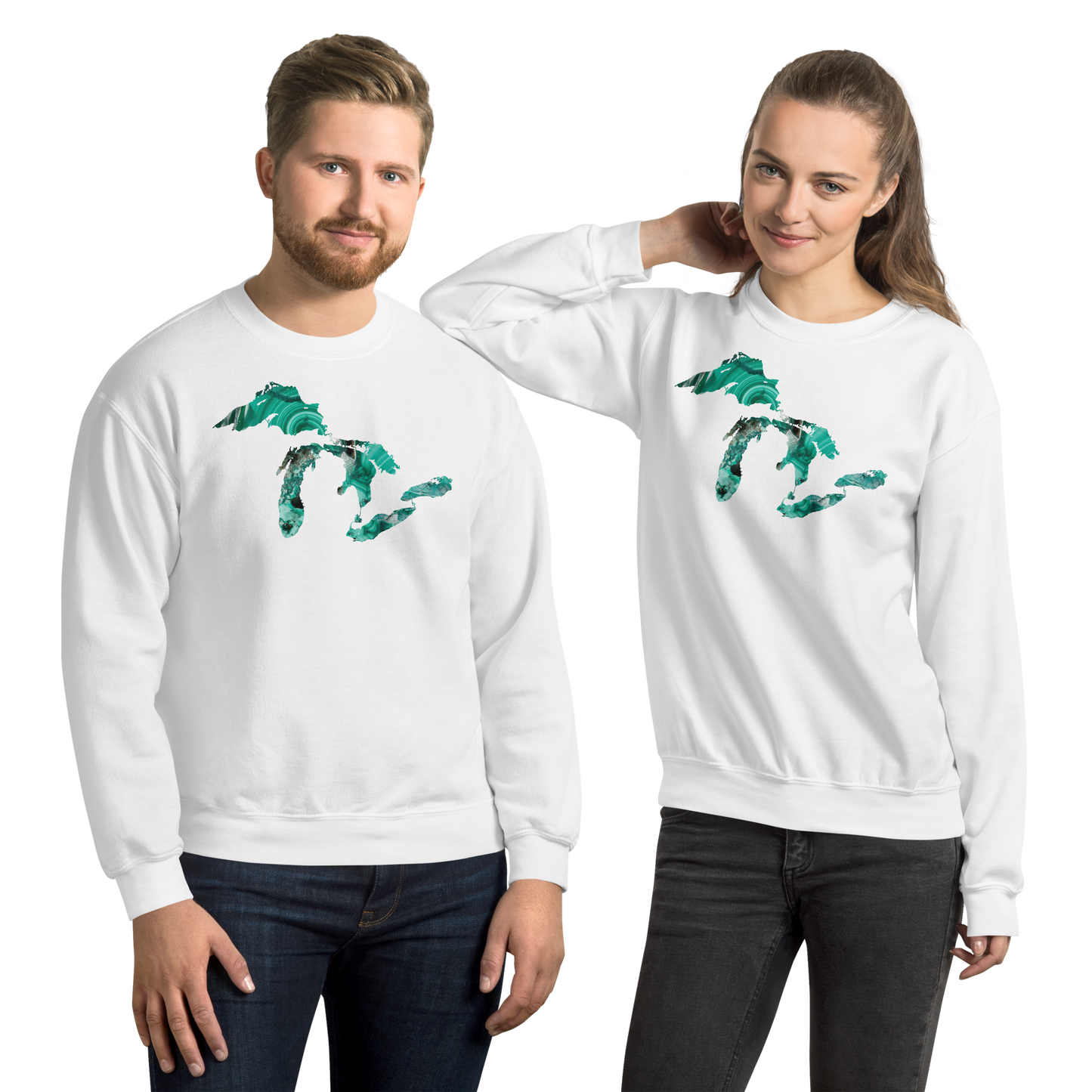 Great Lakes Sweatshirt | Unisex Standard - Malachite Edition