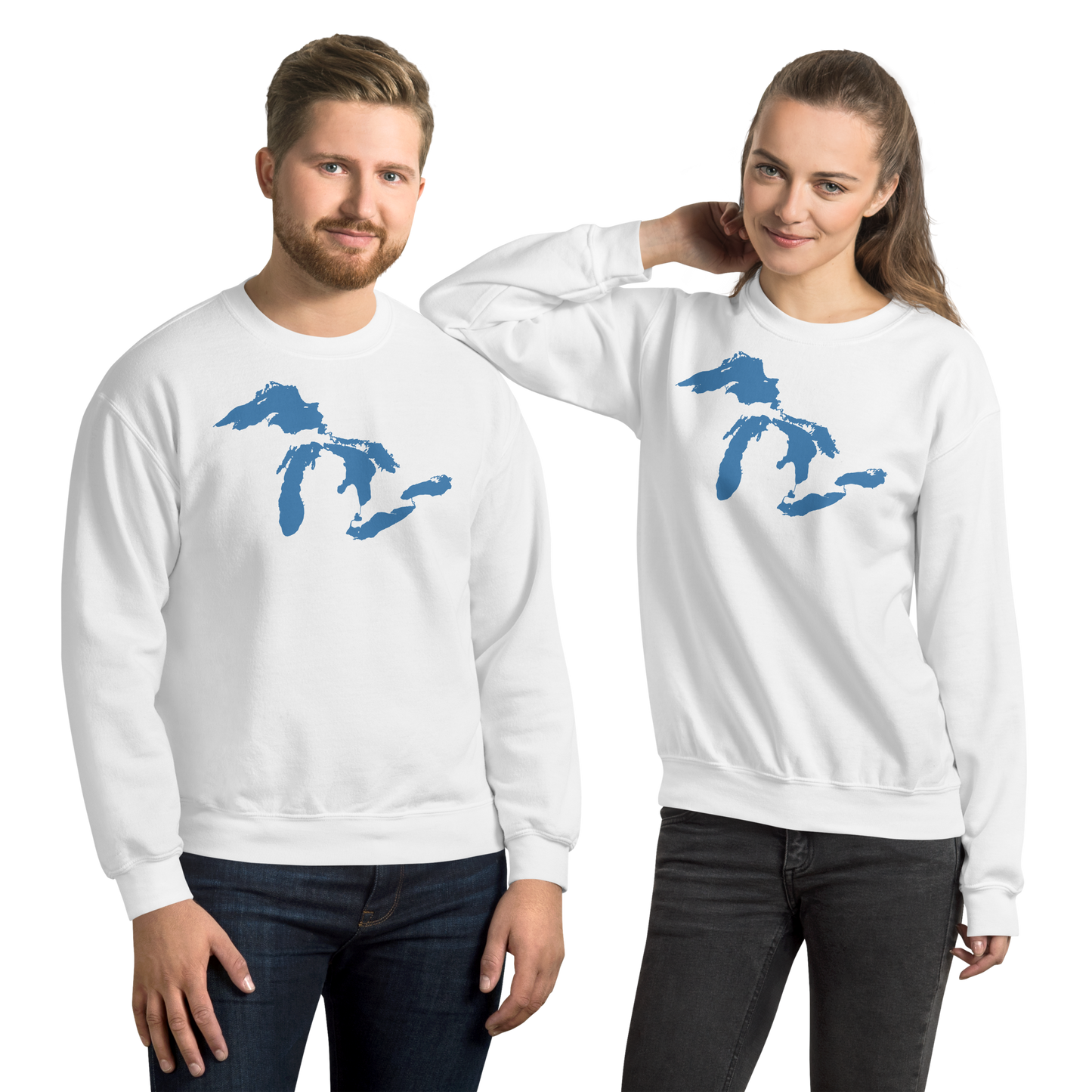 Great Lakes Sweatshirt | Unisex Standard - Superior Blue