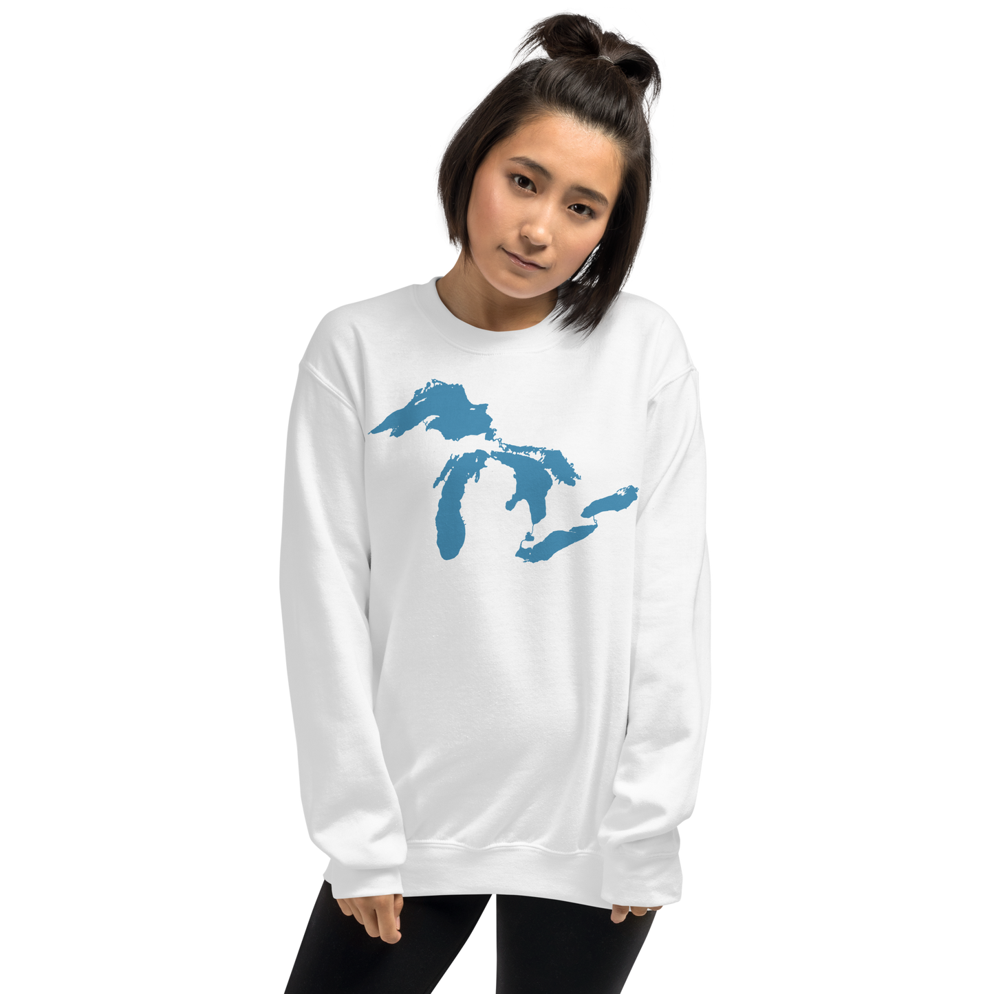 Great Lakes Sweatshirt | Unisex Standard - Traverse Blue