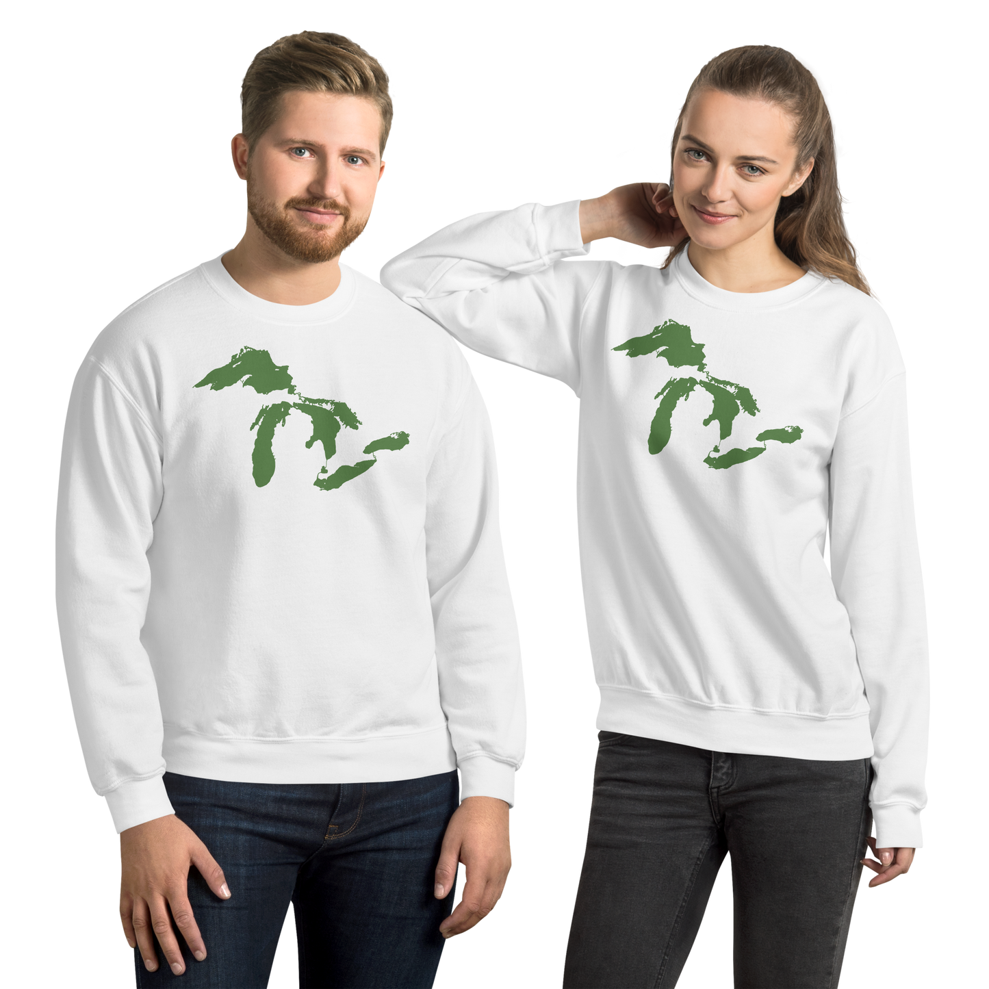 Great Lakes Sweatshirt | Unisex Standard - Pine Green