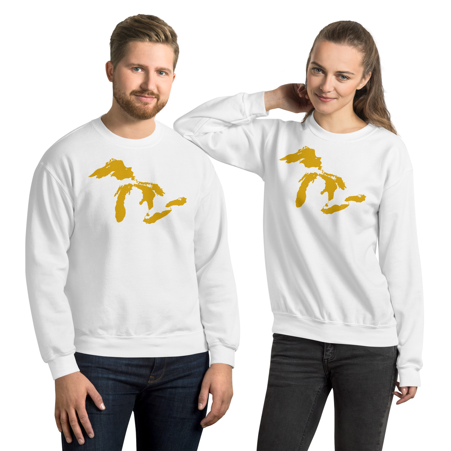 Great Lakes Sweatshirt | Unisex Standard - Gold