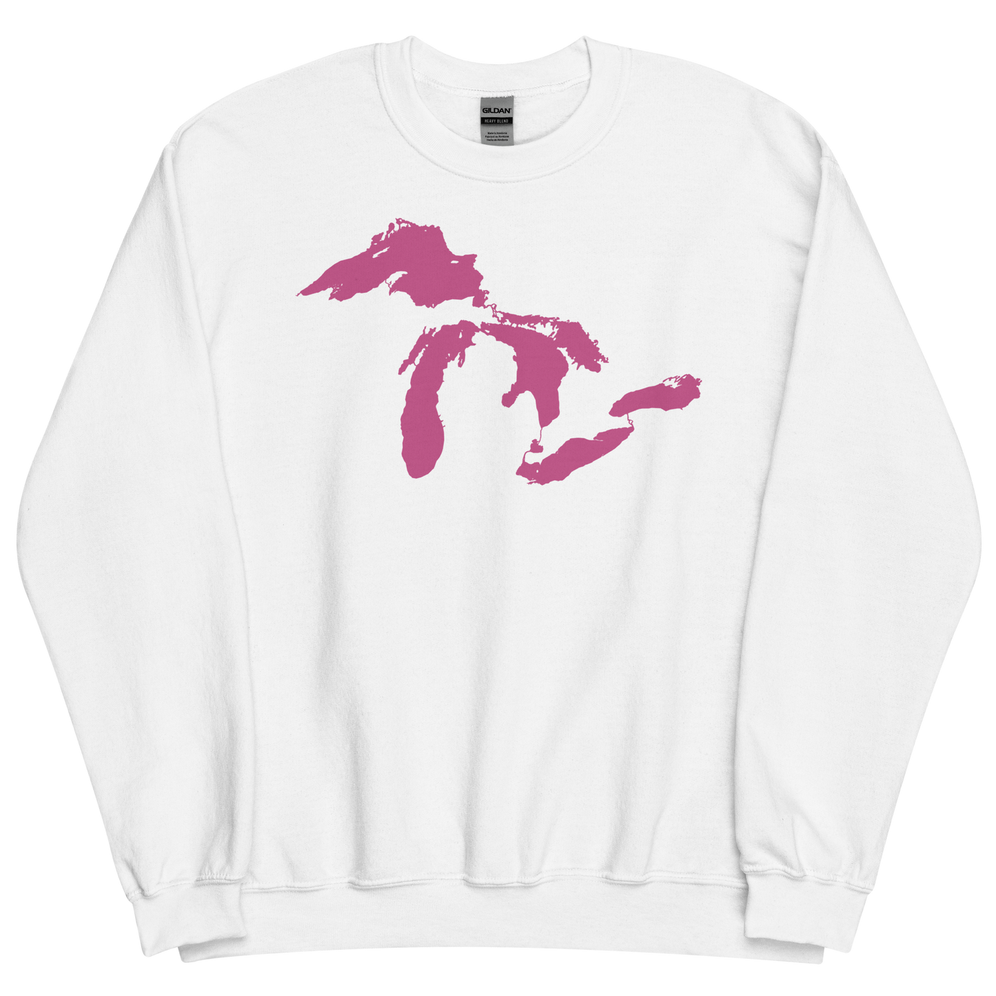 Great Lakes Sweatshirt | Unisex Standard - Apple Blossom Pink