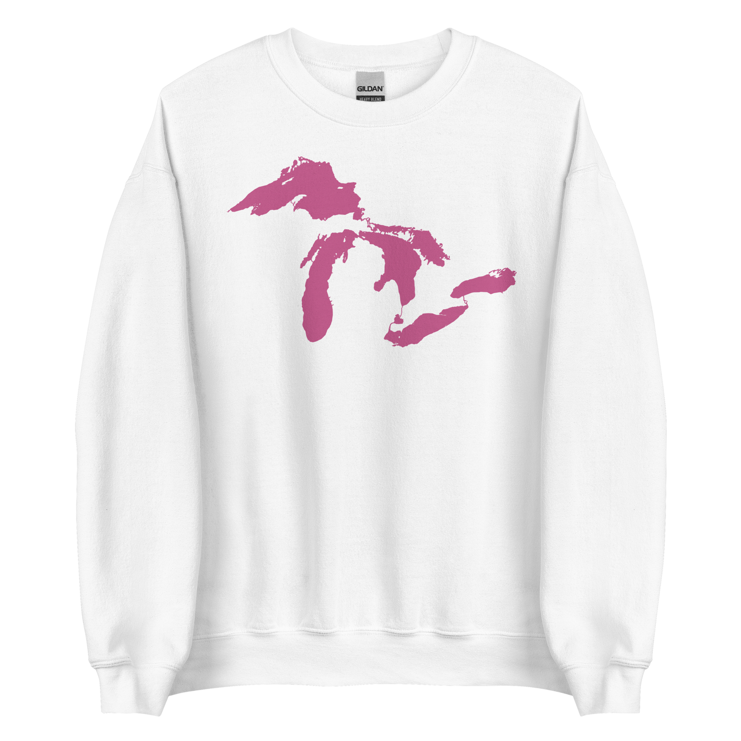 Great Lakes Sweatshirt | Unisex Standard - Apple Blossom Pink