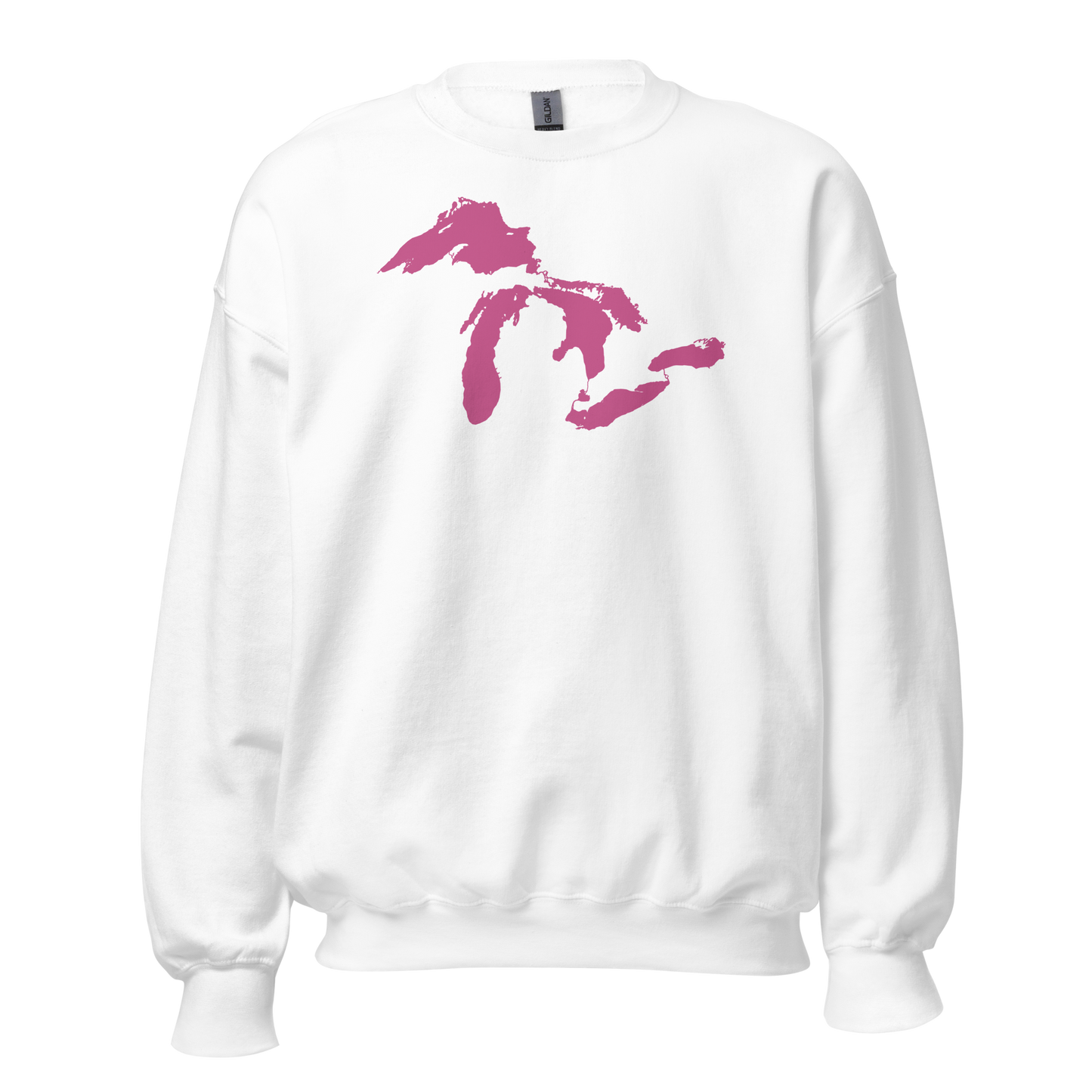 Great Lakes Sweatshirt | Unisex Standard - Apple Blossom Pink