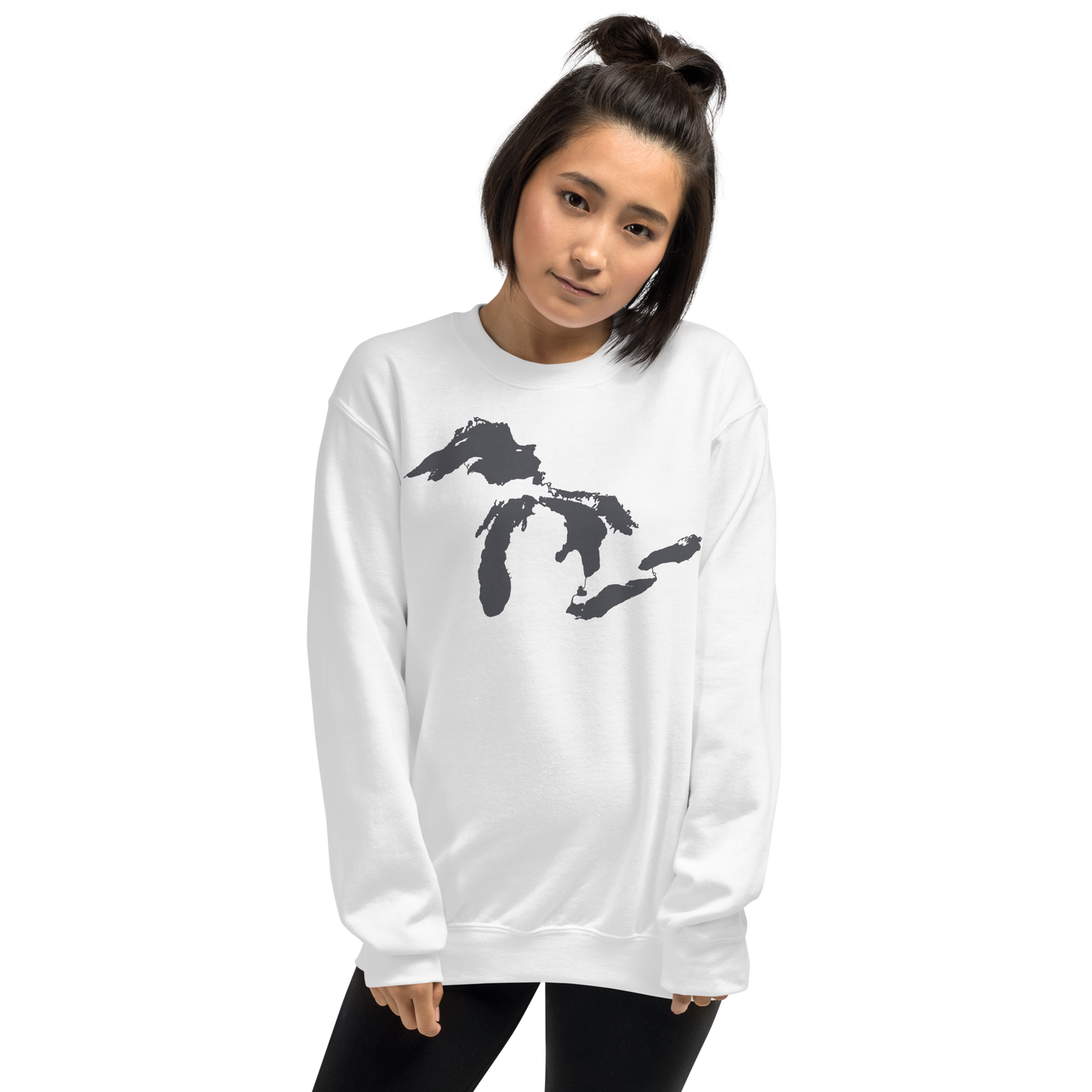 Great Lakes Sweatshirt | Unisex Standard - Iron Ore Grey