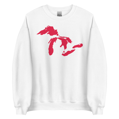 Great Lakes Sweatshirt | Unisex Standard - Lighthouse Red