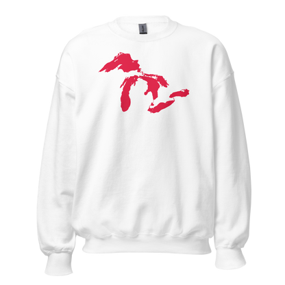 Great Lakes Sweatshirt | Unisex Standard - Lighthouse Red