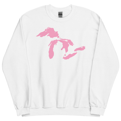 Great Lakes Sweatshirt | Unisex Standard - Caddie Pink