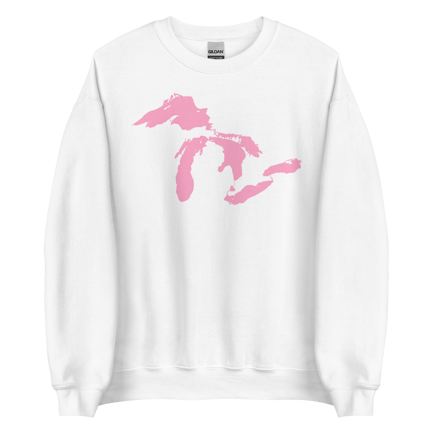 Great Lakes Sweatshirt | Unisex Standard - Caddie Pink